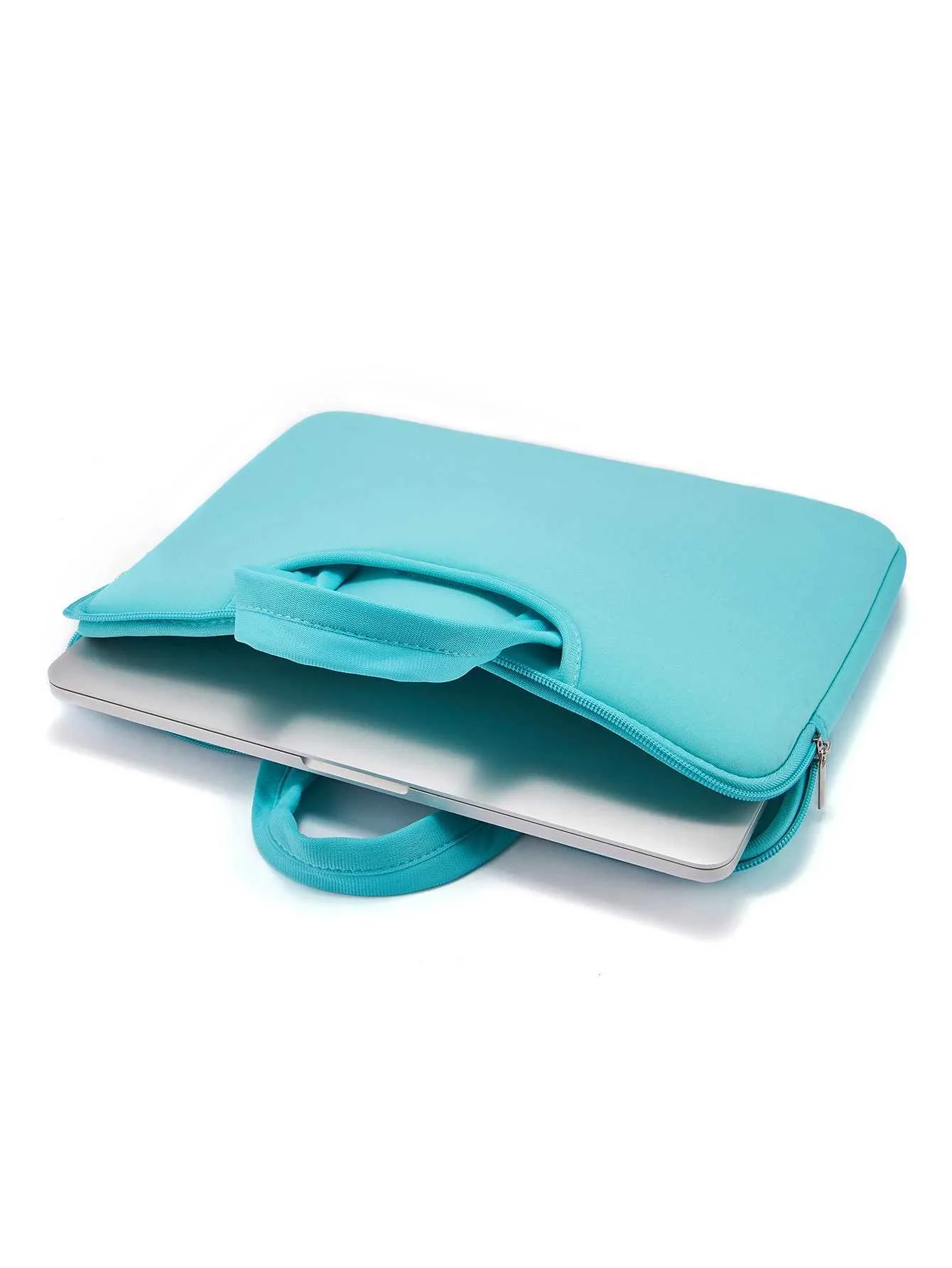 Geantă de 16 și 17 inch cu buzunarul frontal, poate ține mouse-ul Power, spațiu mare, geantă de mână pentru laptop, ușoară, Handba24111_voghion.com