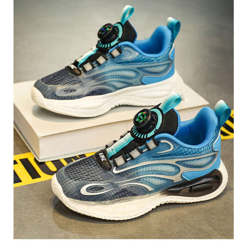 Kindersport Frühlings- und Herbstversion des doppellagigen Mesh und der strapazierfähigen Freizeitschuhe für Jungen_voghion.com