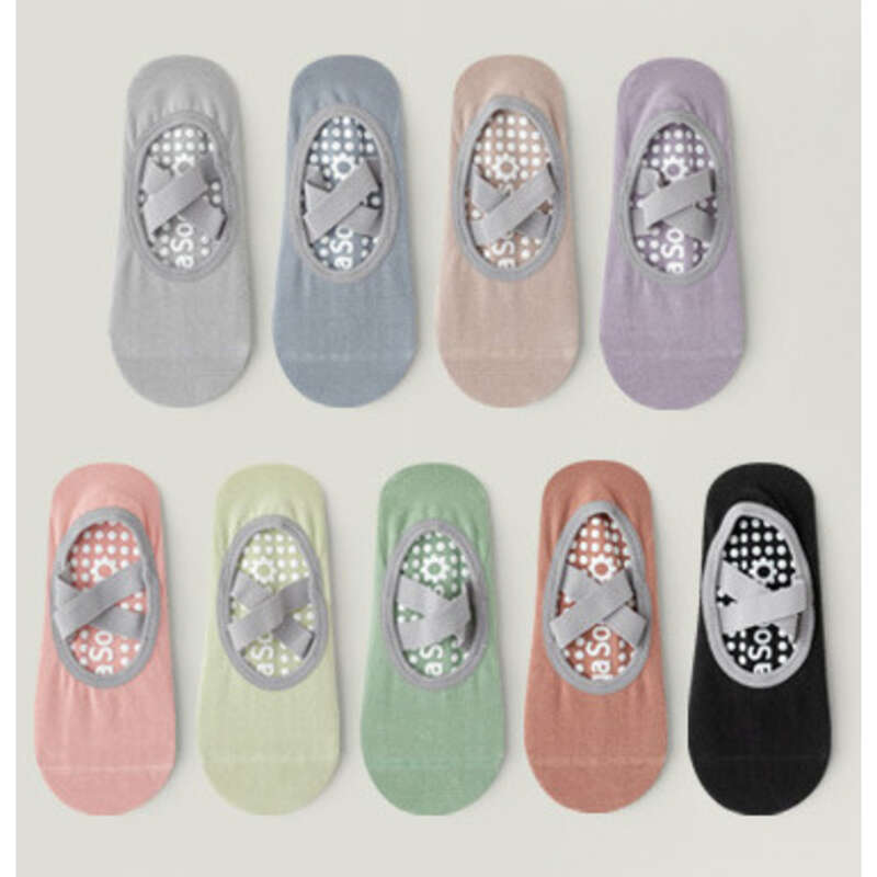Professional Yoga Socks Women, Anti Slip Pilates For Beginners, Indoor Use, Spring And Autumn Flooring, Sports Socks,_voghion.com