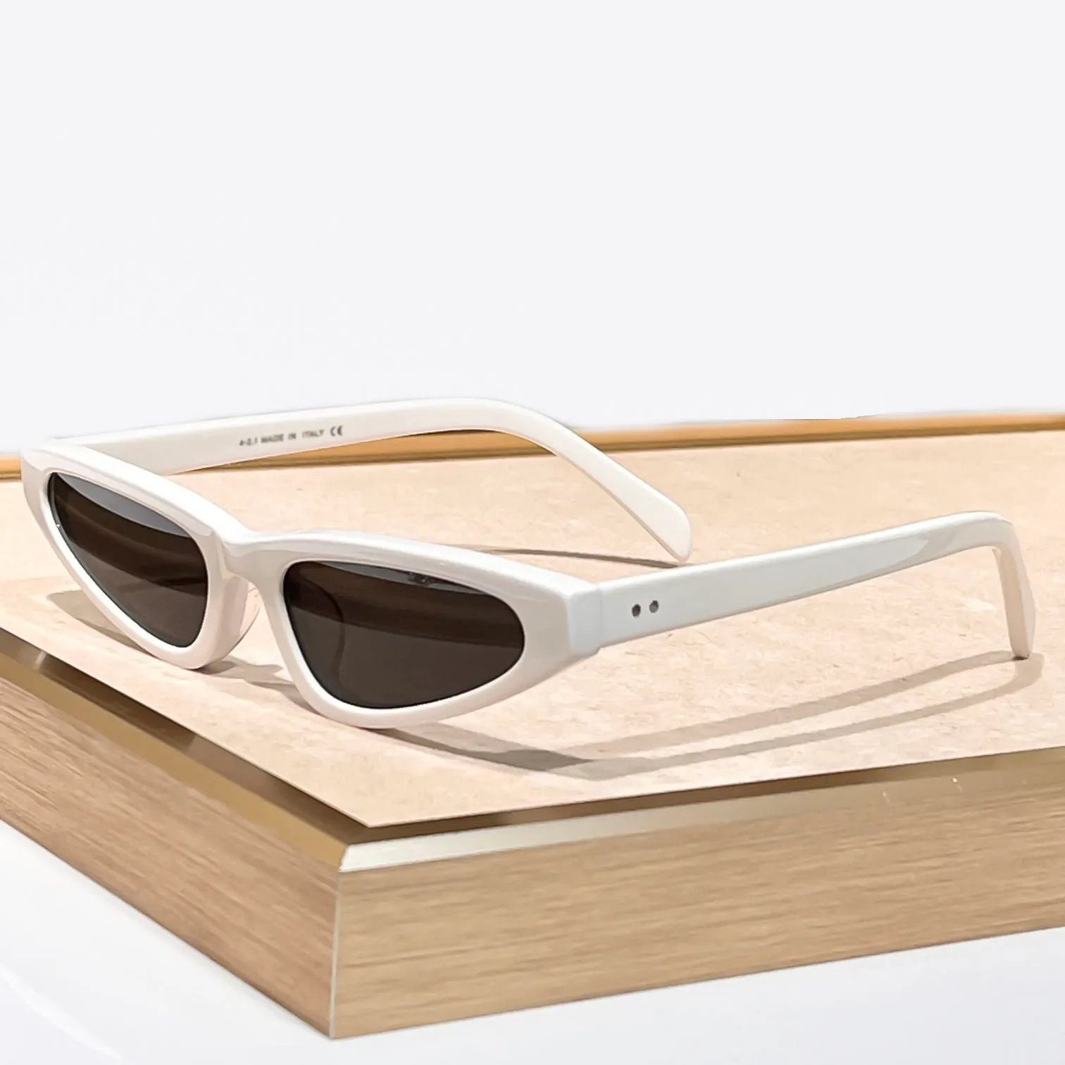Sonnenbrille Cat Eye Damen Design Brillen Polarisiert Kleines Gesicht Männer Klassisch Hochwertige Vintage Modebrille_voghion.com