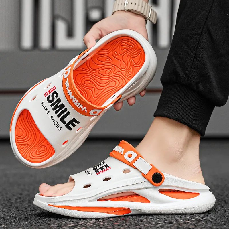 Outdoor Slide Clogs For Men And Women Comfortable Soft Sole Sandals_voghion.com