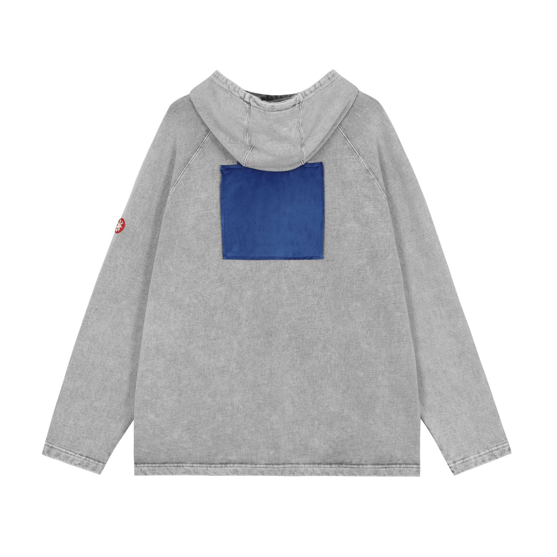 2021 Autumn/Winter New C.E Vanished Wax Dyed Stir Fried White Grey Hand Bag Hoodie Batch_voghion.com