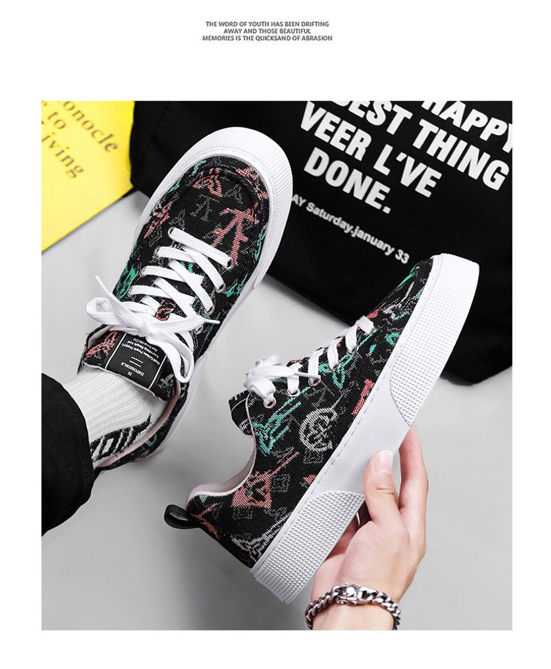 Chaussures décontractées pour hommes, grandes tailles, tendance chinoise chic, respirantes, confortables, simples, pour étudiants, 2024_voghion.com