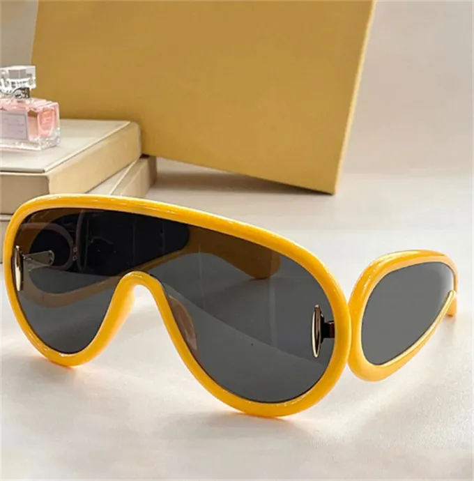Gafas de sol Wave LW40108I de montura grande para mujer, de diseño, con máscara de fibra de acetato, gafas protectoras UV400 de moda con diseño original_voghion.com