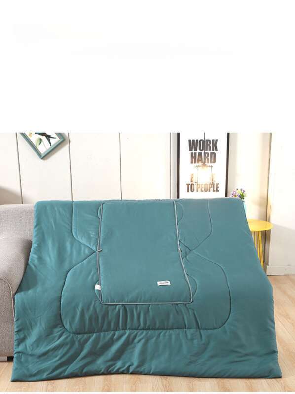Simplicity, Embroidered Bedding, Dual Purpose Pillow, 2-in-1 Thickened Square Air Conditioner, Solid Colour Cushion_voghion.com