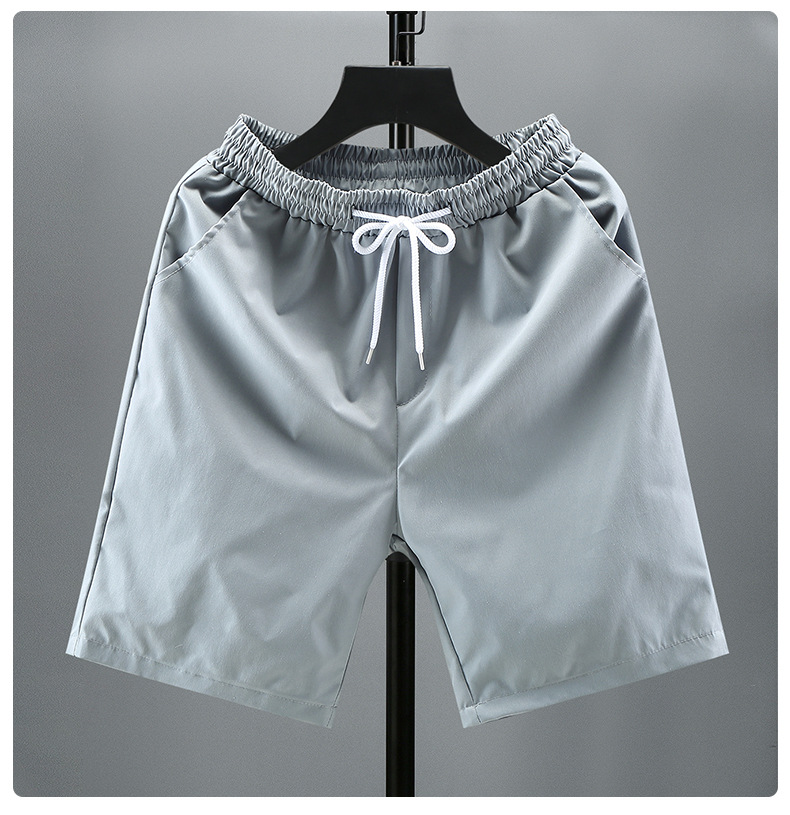 Men's Summer Casual Shorts Ice Silk Quick-drying Beach Pants_voghion.com