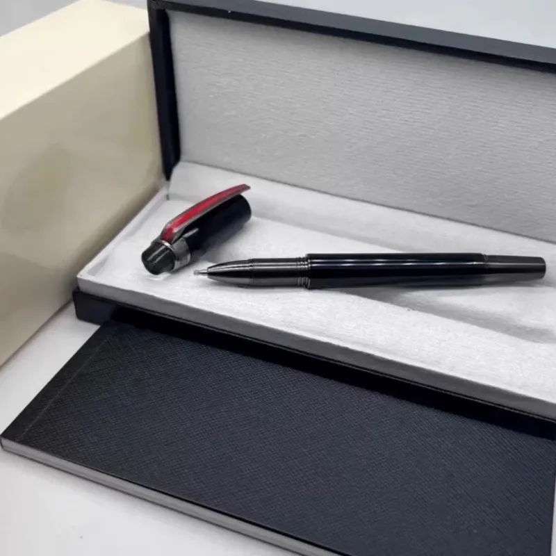 wholesale Wholesale Luxury Monte Black Resin And Crystal Star Roller Ball Pen / Ballpoint Pen / Fountain Pen Business Office Stationery Gift B0029_voghion.com
