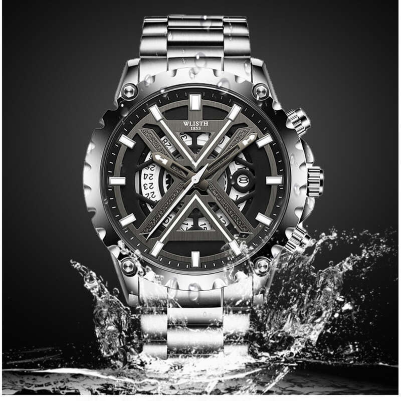 Men's Quartz Watch Waterproof Sports Style For Men_voghion.com