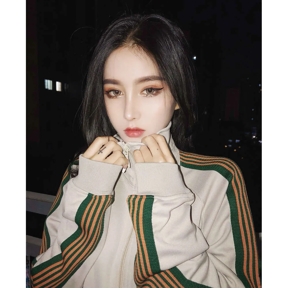 Needles vīriešu jaka Track Veet Butterfly Embroidered Ribbon Campus stila sporta krekls vīriešu un sieviešu jakas Streetwear_voghion.com