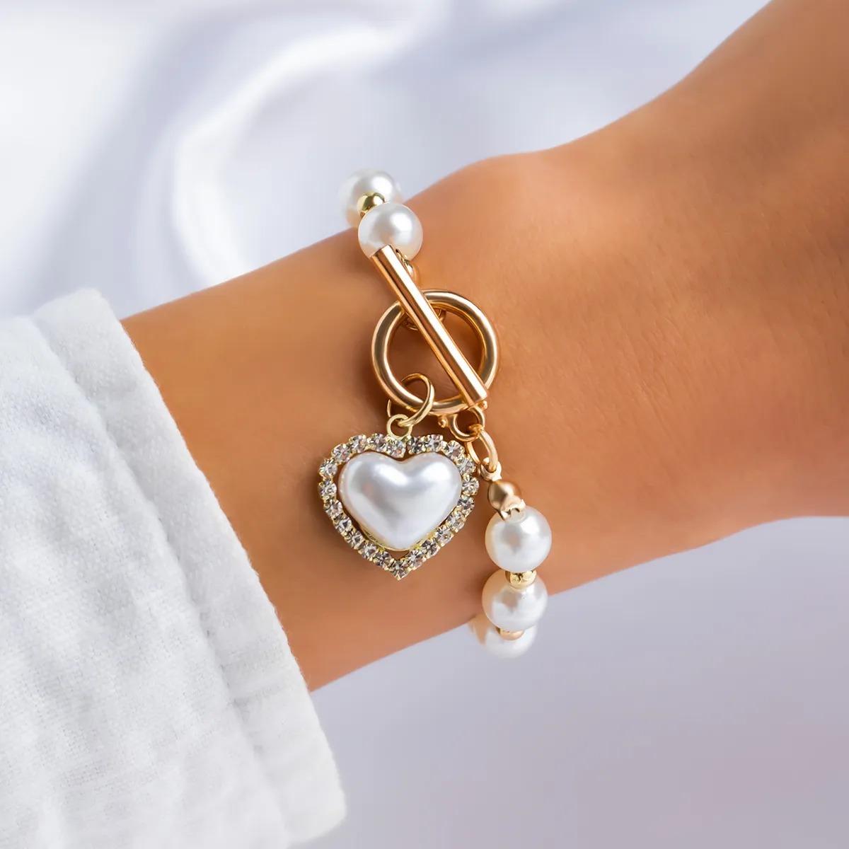 Ledarmbånd Kvinder Unik Perle Armbåndssæt Håndledskæde Stilfuldt Tilbehør Mode Anime Tilpassede Smykker_voghion.com