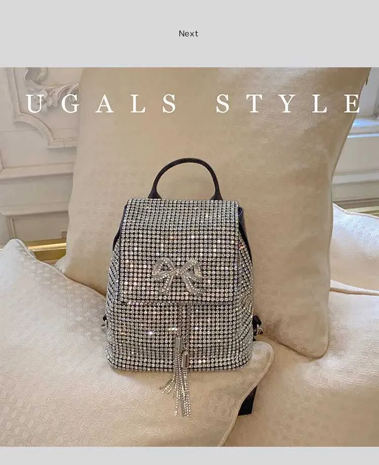 Sac d'école Rhie Dia Sac à dos décontracté et polyvalent de grande capacité Design original tendance C241217_voghion.com