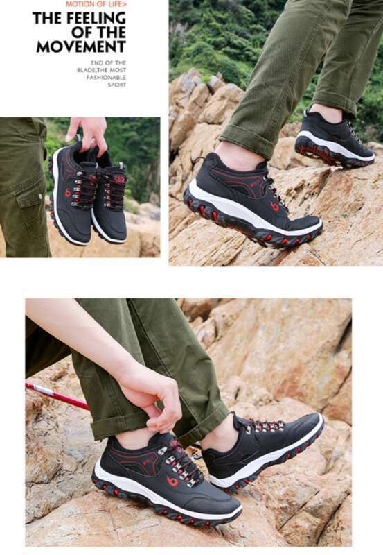 Chaussures de sport tendance pour hommes, édition coréenne, décontractées, anti-odeurs, respirantes, pour randonnée, voyage, course à pied, 2019_voghion.com
