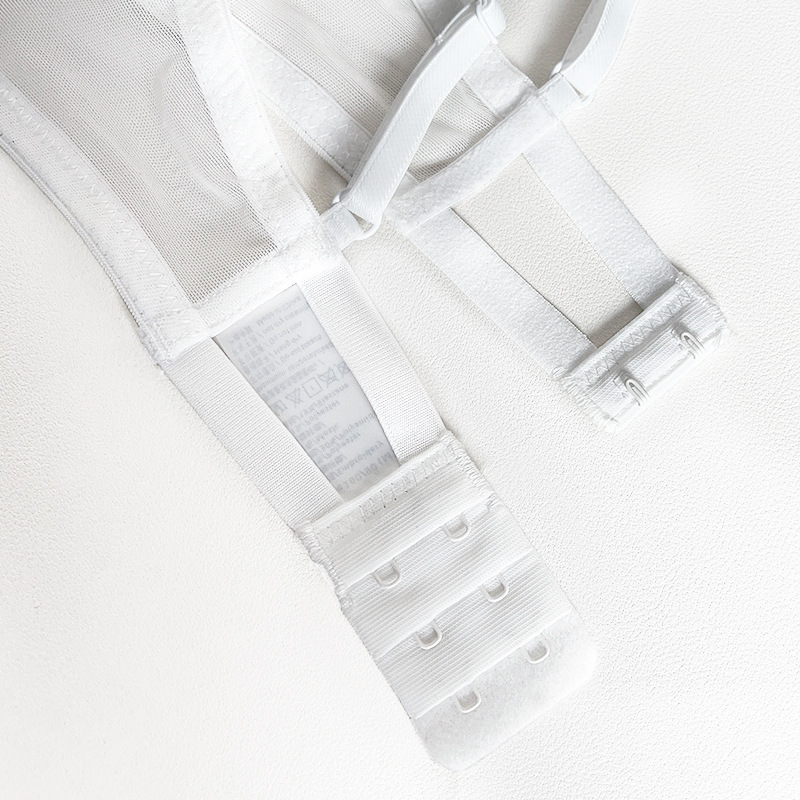 Roupas femininas Nova lingerie estilo francês sexy rosa bordado renda roupa íntima seios grandes emagrecimento anti-flacidez sutiã tamanho grande_voghion.com