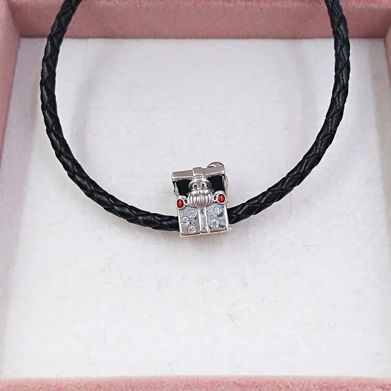 Charms Schmuckherstellung Sterling Silber Kette Halskette Perlen Kit Handwerk Armreif Weihnachten Santa in einer Geschenkbox Armbänder für Frauen Prime T_voghion.com