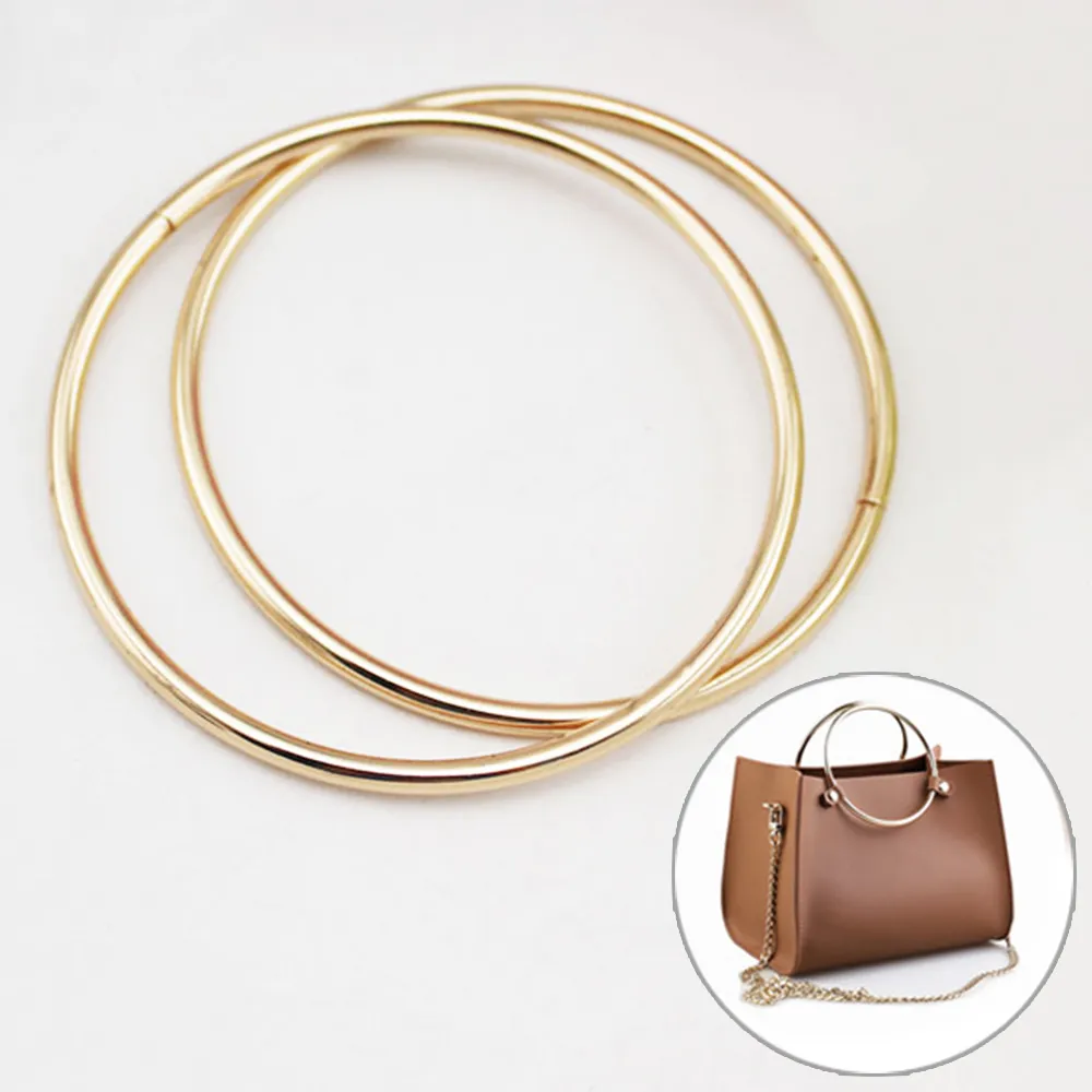 1Pc Metal Handles Replacement DIY Handbags Bags Purse Handmade Bag Accessories Round D-ring Hanging Buckle Hardware_voghion.com