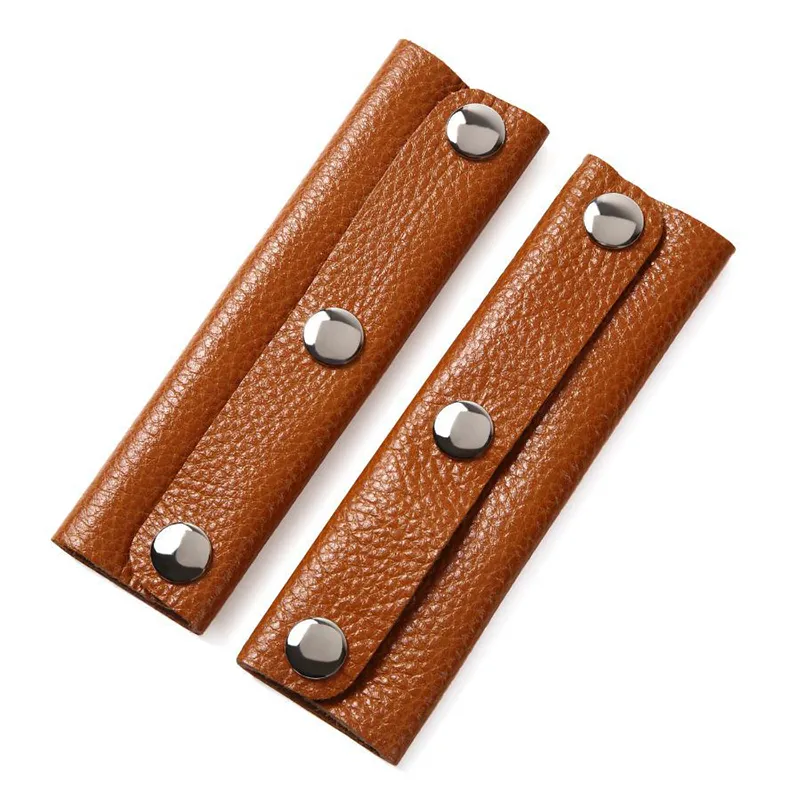 1 Stück Kofferschutzhülle Lage Griff Wrap Leder Anti-Schlaganfall Kinderwagen Schultergurt Pad Griffabdeckung Tasche Zubehör_voghion.com