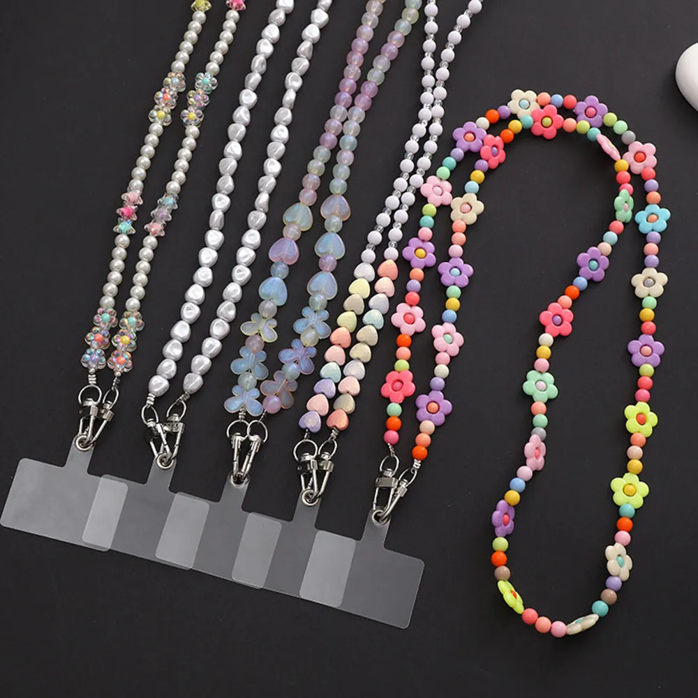 Neue Acryl Perlen Perle Diagonal Körper Strap Kette Handy Fall Hängen Ornament Anhänger Mädchen Geschenk_voghion.com
