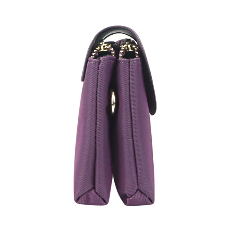 URBAN MASTER Double-layer Zipper Mini Messenger Bags, Waterproof Simple Flap Phone Bag, Casual Shoulder Purse For Women_voghion.com