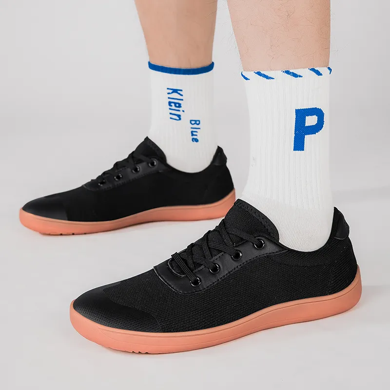 Sneakers for Men New Wide Barefoot Sneaker 2024 Flats Soft Zero Drop Sole Wider Toe Light Weight Fashion Shoes Plus Size_voghion.com