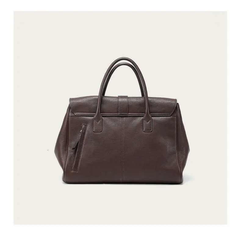 Jamhoo England Style Tote Bags For Women Designer Handbag And Purse 2024 New Vintage Lock Large Capacity Underarm Bag_voghion.com