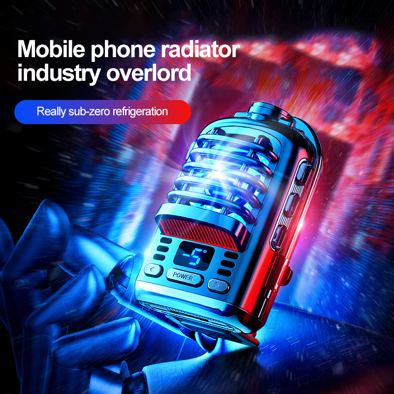 Tragbarer Handy-Kühler Stumm USB-Spiel Lüfter Temperaturregelung Kühler für SmartPhone IPhone Huawei Xiaomi Samsung_voghion.com