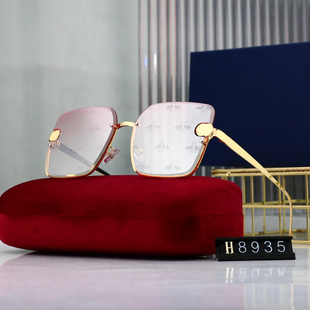 Designer Channel Cycle Lussuoso Moda Donna Uomo Occhiali da sole Diamond Square Parasole Crystal Shape Sun Pacchetto completo_voghion.com