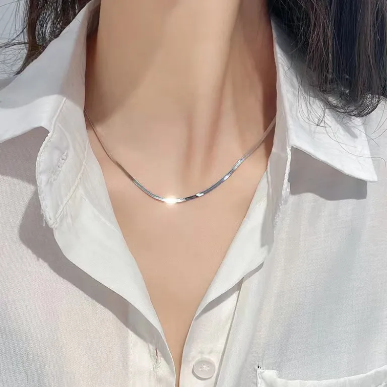 Χρυσό κολιέ Sier Designer Jewelry Rope Man Cuban Link Chain από ανοξείδωτο ατσάλι για άνδρες_voghion.com