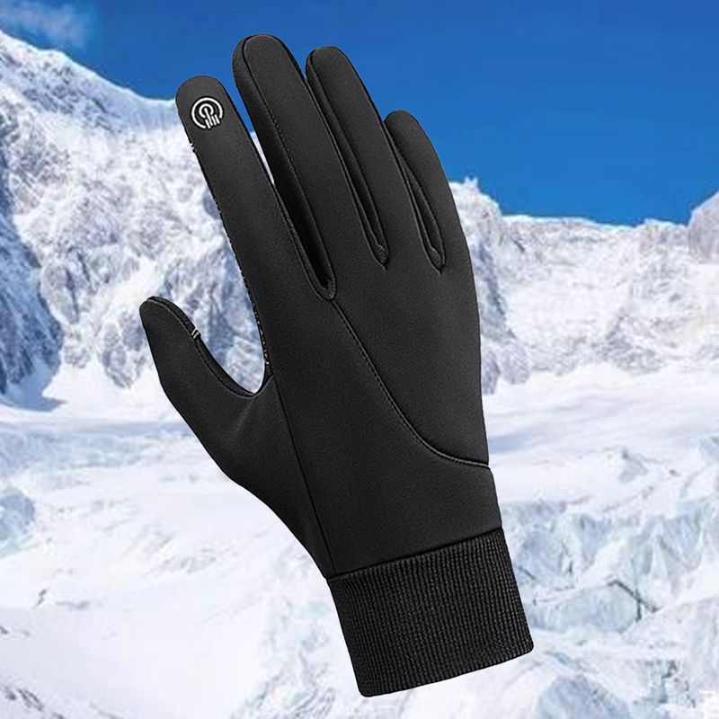 Drivedirect 1 paire de gants de cyclisme thermiques, chauds et confortables, absorbant les chocs et compatibles avec les écrans tactiles, pour le sport_voghion.com