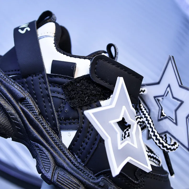 Scarpe da ginnastica casual eleganti per bambini a forma di stella Decos, comode e antiscivolo, da jogging per bambini, Littlesprouts per ragazze_voghion.com