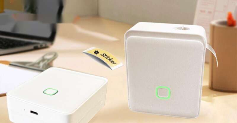 Pan Jian Mini Label Handheld Portable Home Bluetooth Small Thermal Printer_voghion.com
