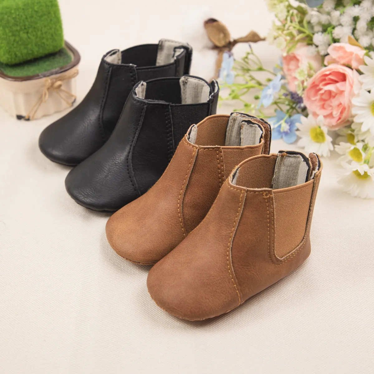 Fashion Infant Baby Snow Winter cutefeet Waterproof Non-Slip Boy Girl Leather Shoes Kids Warm Newborn Toddler Outdoor_voghion.com