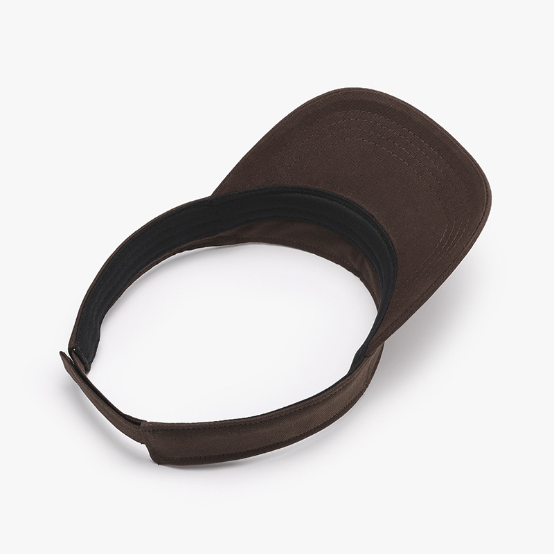 Sombrero de copa vacío con visera protectora solar de verano para mujer, gorra para deportes al aire libre, para correr, tenis de playa, para hombres y mujeres_voghion.com