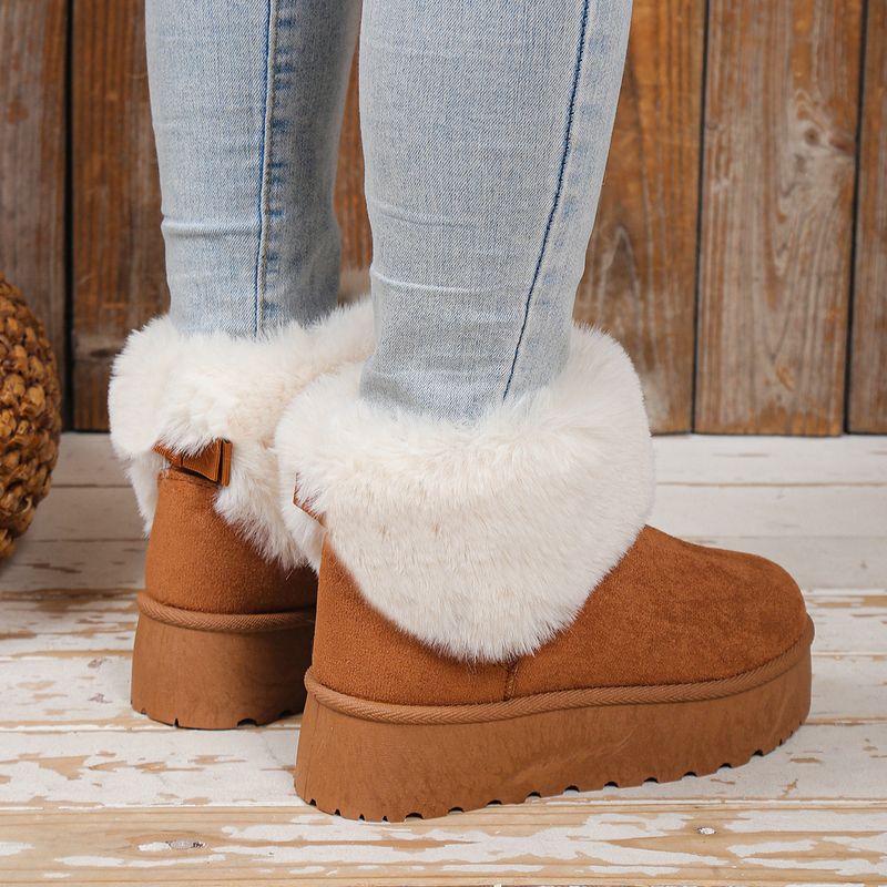 Neue Sohle kurze Cyder mit einem dicken Slip-On aus Baumwolle_voghion.com