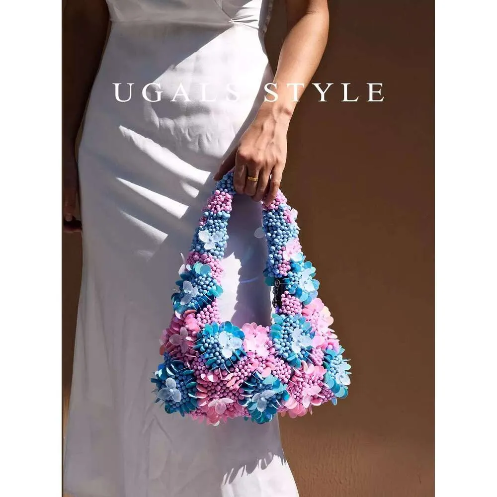 Borsa da sera con perline donna pochette a spalla per matrimonio_voghion.com