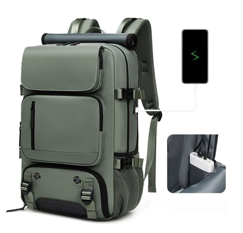 Good Travel Partner! Men's Outdoor Travel Backpack, Diagonal Luggage, Women's Backpack For Intimate Companionship_voghion.com