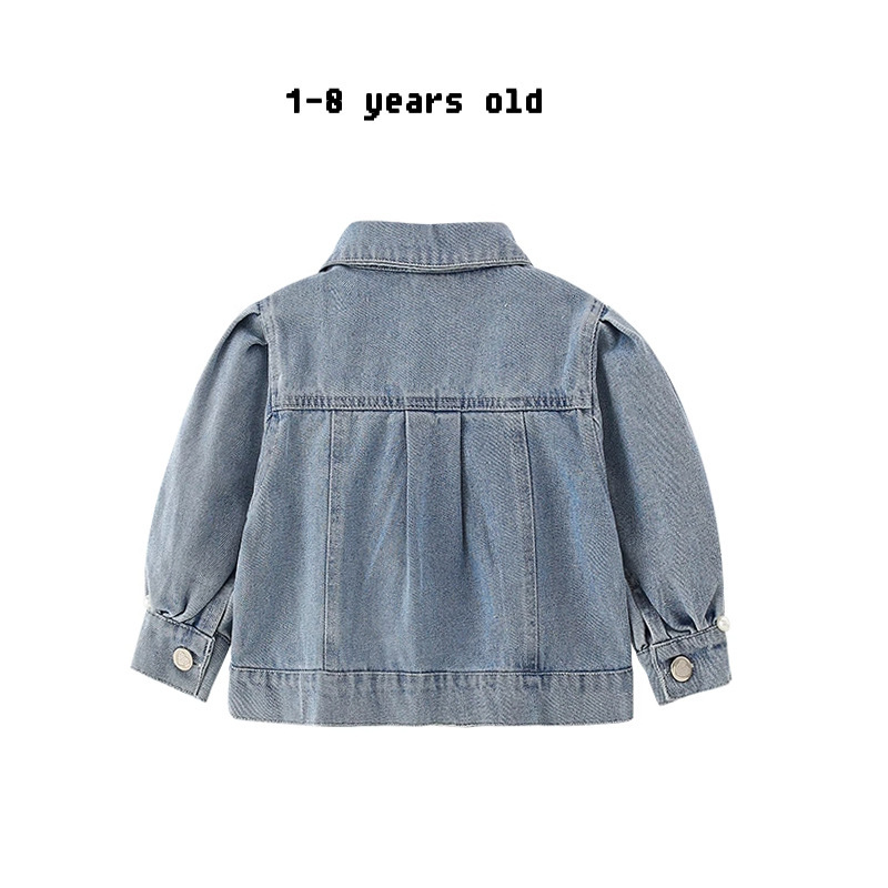 Mutter & Kinder Mädchen denim jacke frühling und herbst neue stil modische kinder frühling kleidung baby mädchen kinder kleidung kinder kleidung_voghion.com