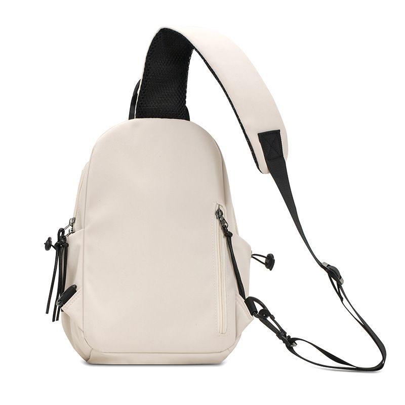 Fashionable crossbody chest bag, trendy travel backpack, single shoulder men's and women's versatile casual sports bag_voghion.com