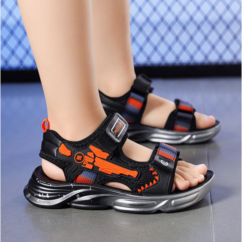 Boys sandals Summer new fashion handsome trend soft soled beach cool shoes for boys_voghion.com