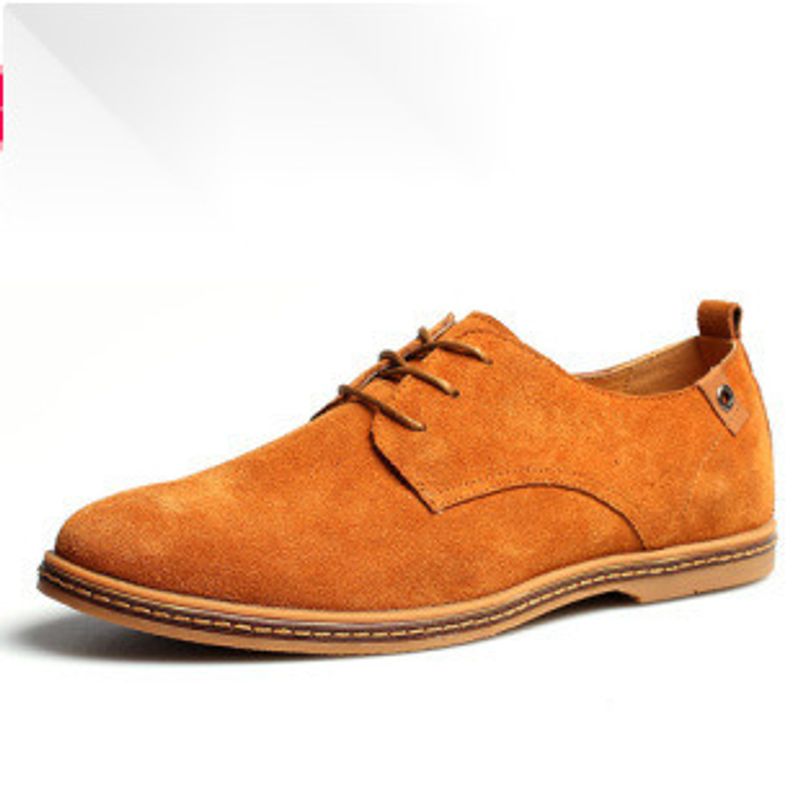 Merk Echt Leer Heren Heren Zakelijk Oxford Handgemaakt Antislip Platte Casual Schoen Comfortabele Werkschoenen Sneakers_voghion.com