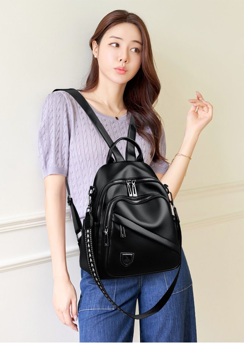 autumn and winter new fashion all-match portable shoulder bag multi-layer large capacity backpack_voghion.com