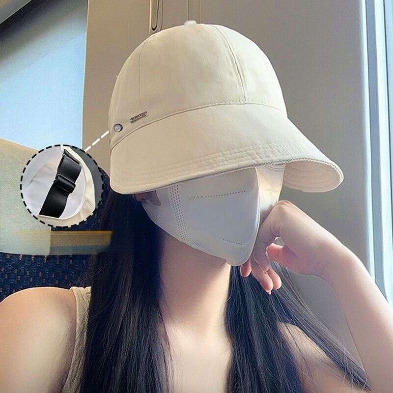 fisherman Hat, Women's Spring And Fall Sunscreen, UV Protection, Foldable Sun Hat_voghion.com