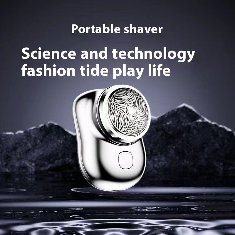 New electric shaver for travel, portable, high-power, powerful men's shaver, mini home use_voghion.com