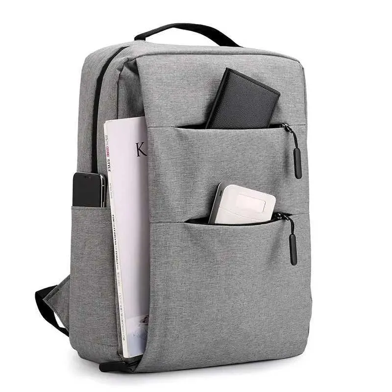 Laptoptaske med lynlås i flere lag, 13, 14, 15 tommer, computerrygsæk til virksomheder, HERRER OG DAMER, TRAVELC241011C241011_voghion.com