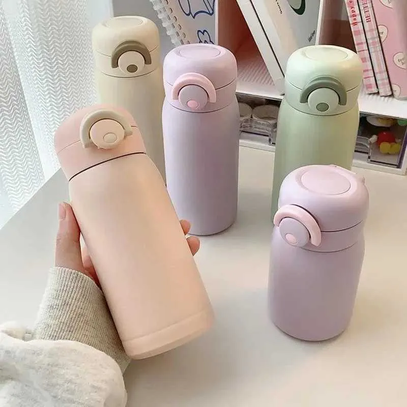 Mini Thermos 220ml/350ml Pocket Cup Stainless Steel Thermal Coffee G Vacuum Flask Insulated Hot Water Bottle Kids Gift_voghion.com
