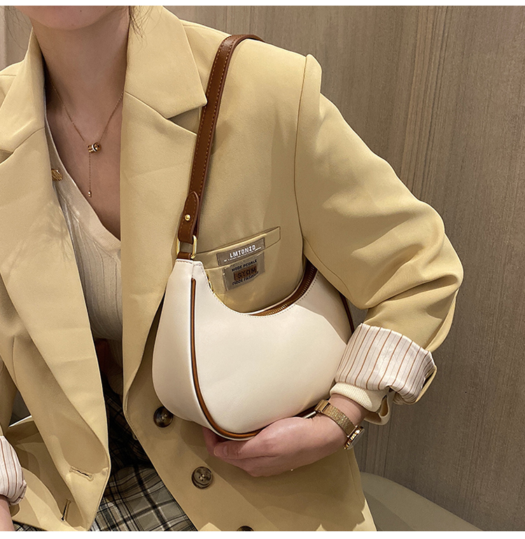 Xiao C, versatile sotto l'ascella, ragazza francese alla moda 2024 nuova con un senso di occidentalizzazione, borsa monospalla alla moda_voghion.com