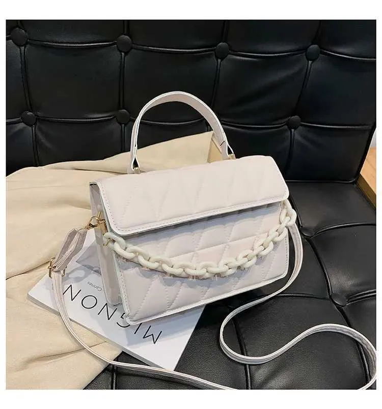 Modna krata Wen Shoe Fi Chain Cross Body Bag Markowe torebki i portfele designerskie Mała torebka z klapką Y241026_voghion.com