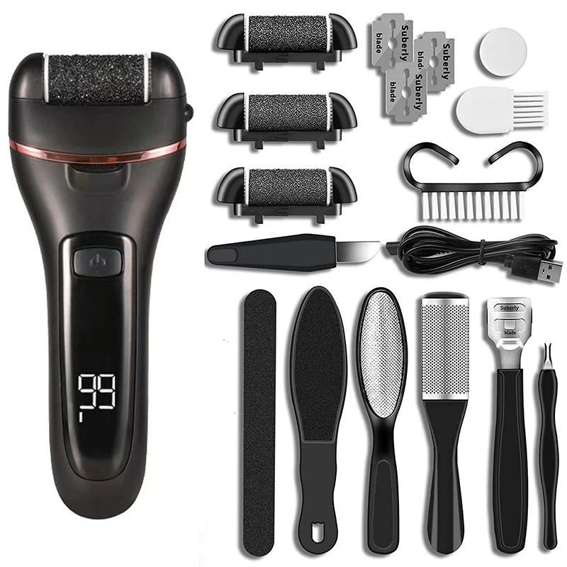 Râpe pieds électrique professionnelle pour callosités et peau_voghion.com
