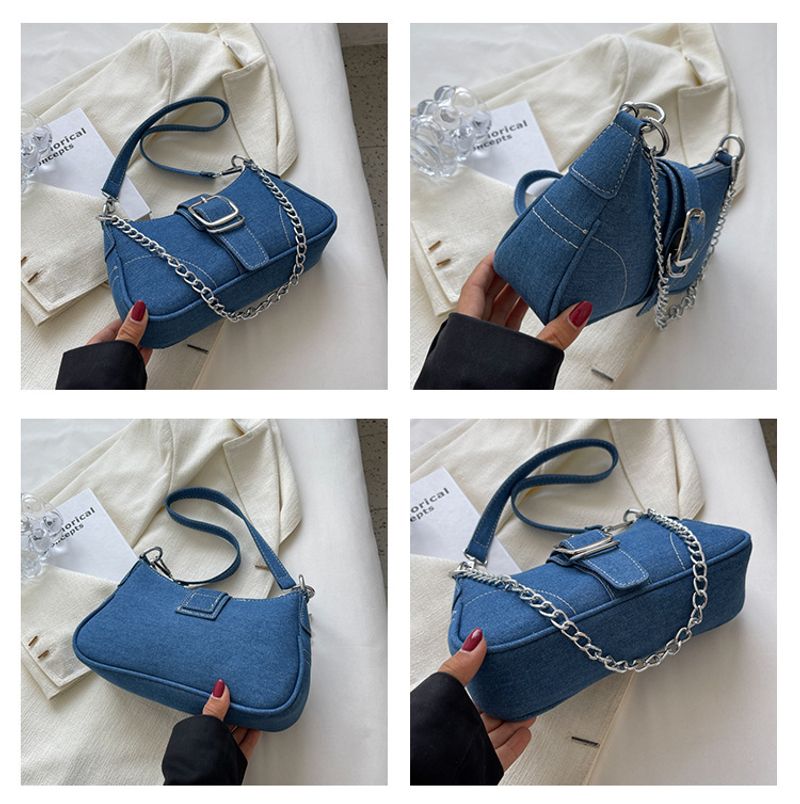 Bolsa de ombro elegante em lona para mulher mala moderna_voghion.com