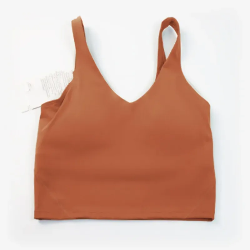 maiou align u haine de sală ținută de yoga cu uscare rapidă femei casual alergare nud sutien sport strâmt vestă sport lenjerie intimă_voghion.com