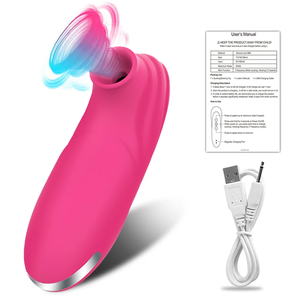 Clit Sucker Vibrator Nipple And Clitoris Stimulator For Women_voghion.com